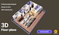 create 3d blueprints, layouts, plans, renders, views, visualizations