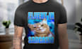 do custom animal or pet t shirt in bootleg designs style