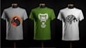 create a simple awesome illustration for t shirt design