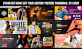design awesome youtube thumbnail in 1 hour