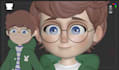 do stylized 3d character modeling for your animation project