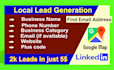 find email address, google map scraping, b2b leads
