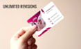 do professional business card design within 6 hours
