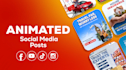 animated facebook posts and animated banner ads
