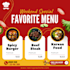 do restaurant menu, food and digital menu design, food menu