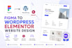 do xd, figma to wordress, figma to elementor website design