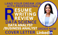 create data science resume, cybersecurity, business analyst, data analyst resume