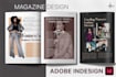 do any professional adobe indesign project