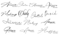 design handwritten, calligraphic, signature and scripted logo