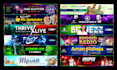 do youtube banner, linkedin banner, facebook cover design