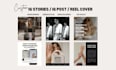 create custom instagram social media canva templates for your brand