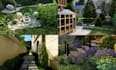 design a traditional, classical style landscape
