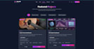 custom portfolio website design using HTML, CSS, and javascript