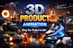 animate your 3d product professionally in blender