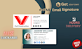 give you a professional clickable HTML email signature