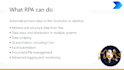 create and optimize rpa bots with microsoft power automate