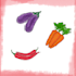 draw illustration of vegetables