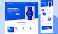 design awesome and creative website or landing page