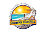 design a modern beach logo with my innovative thought process