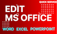 create format pdf ms word, excel, powerpoint