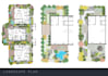 render architectural site plan, masterplan,  landscape plan