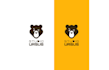 game studio bear logo design