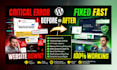 fix wordpress error, critical issues and bug fix