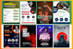 design party event fashion hip hop epk concert print flyer and posters