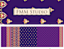 high quality seamless textile and wallpaper pattern design