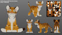 model, rig, texture, low poly 3d character