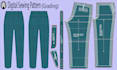 design fashion dress sewing cad clothing garments apparel PDF patterns