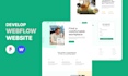 convert figma to webflow responsive website