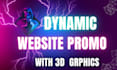 create a website promotion, website explainer video, demo, website promo video