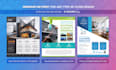 do roofing, construction, handyman, electrician, garden, cleaning flyer design