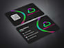 design a unique, luxury professional business card with a qr code