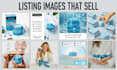do amazon product listing images, ebc, infographics, lifestyle shots that sell