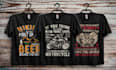 typography tshirt design skull design and tees in 2 hours