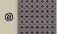 design seamless pattern with custom monogram logo