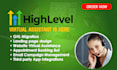 do gohighlevel funnel, ghl virtual assistant, gohigh level website, landing page