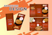 create brochure designs with various themes