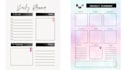 design minimalist planner, journal design, tracker for your business
