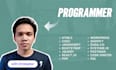 be your front end developer, html, css, javascript, react