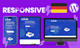 create a website gdpr compliant and modern with elementor