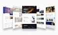 be your front end web developer using bootstrap, js, html and css