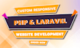 develop custom PHP laravel web apps, dashboards, and apis