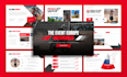 design event and film pitch deck presentation