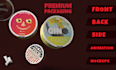create full packaging and layout for nicotine pouch company