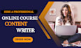 create course content on affiliate digital marketing, training program, beauty,