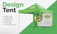 design canopy tent graphics, feather flag, gazebo and table cover graphics