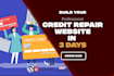 create professional credit repair website in 24hrs